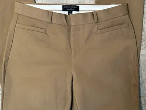 Banana Republic Sloan Curvy Fit Size 6 Camel Tan Dress Pants thumbnail 2