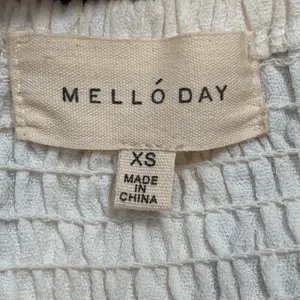 Melloday Embroidered Floral‎ Striped Sundress Ruffle Hem Strapless Boho Summer thumbnail 9