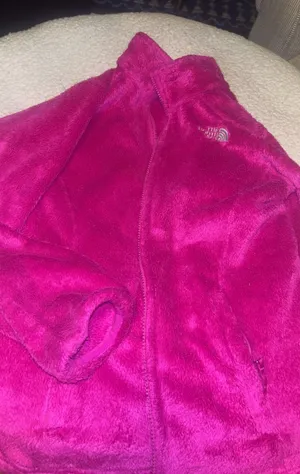 Girls Pink North Face Jacket thumbnail 1