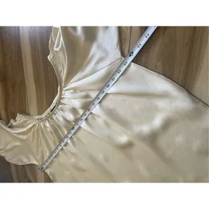 AUM COUTURE 100% Silk Blouse -Off the Shoulder Feature M thumbnail 6