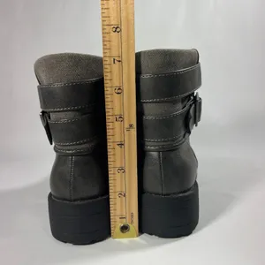Rocket Dog Trepp Grand Orchard Cotton Ankle Boots Gray Buckle Straps Womens 9.5‎ thumbnail 5