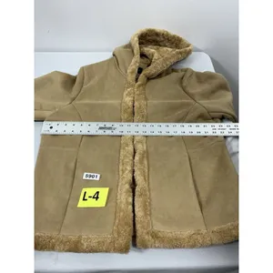Womans Braeton Lined Hooded Winter Jacket XL Tan thumbnail 5