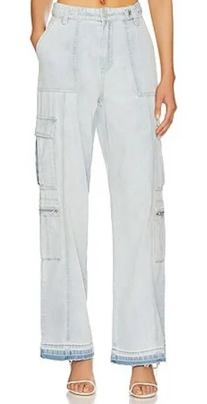 BLANK NYC Franklin High‎ Rise Cargo Pant in Call My Name NEW thumbnail 1