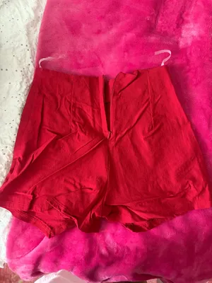 Blue Blush red skort thumbnail 2