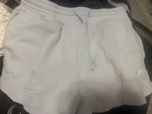 Light blue Nike sweat shorts size large thumbnail 1