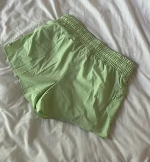 Lime green athletic shorts thumbnail 5