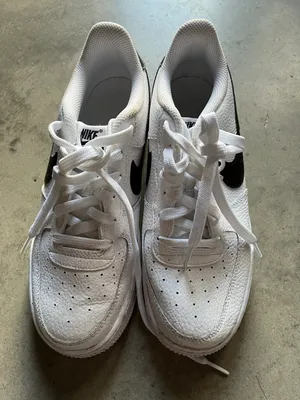 Nike Black White Air Forces thumbnail 2