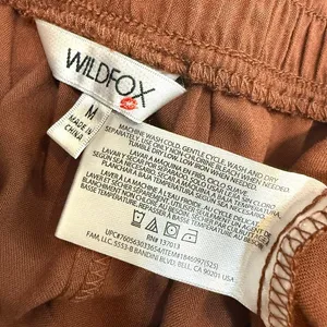 Wildfox M flat front casual pull on shorts pockets SH2 3660 thumbnail 6