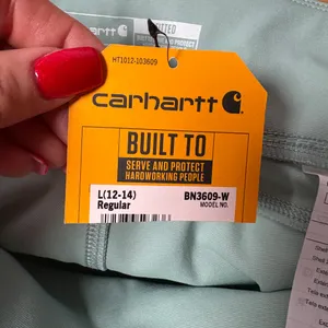 WOMEN'S CARHARTT NWT, Sz Large, Sold Out Color FORCE LIGHTWEIGHT LEGGINGS thumbnail 7
