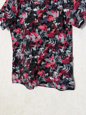 Carhartt Women’s Force Cross-Flex Modern Fit V-Neck Print Top Scrub M thumbnail 3