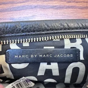 Marc by Marc Jacobs Classic Q Percy‎ Black Pebble Leather Crossbody Mini Handbag thumbnail 11