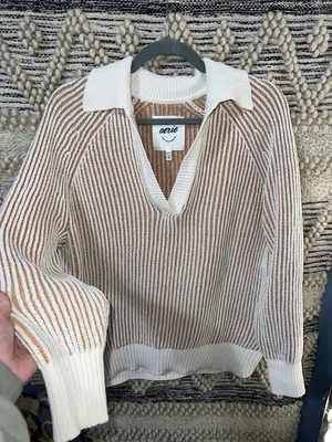 Aerie Knitted Crewneck  thumbnail 1