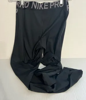 Nike Pro Dri Fit Black Athletic Leggings  thumbnail 3