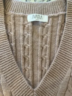 Avara sweater vest Tan Size L thumbnail 2
