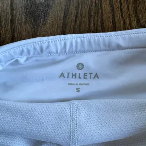 Athleta Womens White Layered Flounce Skort Skirt Attached Shorts Size Small thumbnail 6
