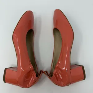 Everlane‎ The Day Heel Peach Coral Patent Leather Womens Size 6 thumbnail 10