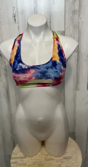 Tie Dye Sports top & High Waisted Leggings Activewear Set Small | Stretch Workou thumbnail 1