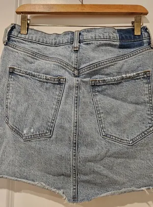 Abercrombie 90s High-Rise Micro Mini Skirt Curve Love thumbnail 4