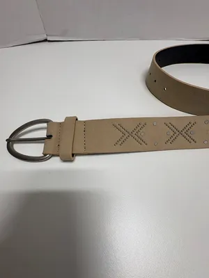 Universal Threads Ladies Studded Beige Belt - Long (49") thumbnail 7