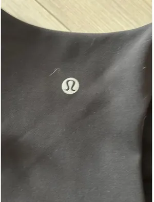 Lululemon Wunder Train Racerback Tank Top Black High Neck Cropped thumbnail 5