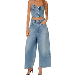 Agolde Valeria High Rise‎ Loose Baggy Jeans Temor Wash 24 thumbnail 2