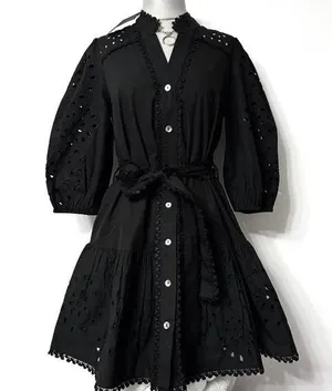 Christian LaCroix Black Mini Dress thumbnail 1