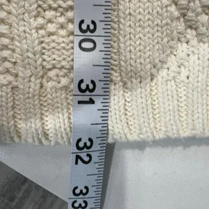 Vintage Woolrich Cable Knit Tunic Sweater Made In USA Women’s M Cotton NEW NOS thumbnail 13