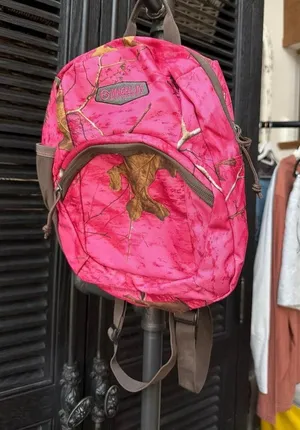 Magellan Outdoors girls' pink camo backpack mini thumbnail 1