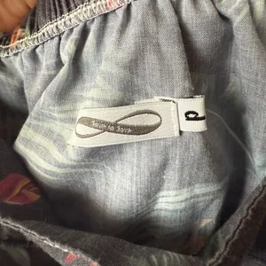 South to South sz S gray pink floral‎ tank top thumbnail 5
