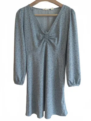 Levi’s Delray Long Sleeve Mini Dress Medium thumbnail 2