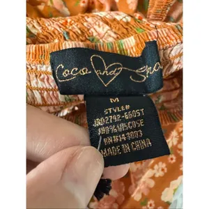 Coco & Sky Floral Smocked Maxi Dress – Ruffle Straps, Tiered Skirt, Boho Cottage thumbnail 6