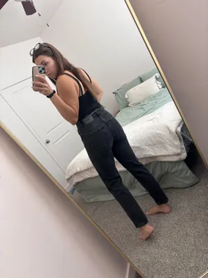 ZARA Black Denim Jeans  thumbnail 2