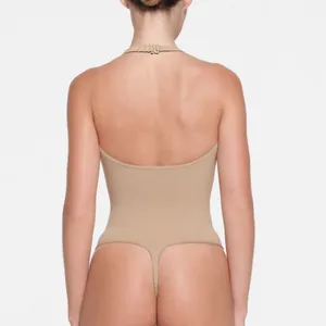 Skims Seamless Sculpt Deep Plunge Thong Bodysuit thumbnail 2