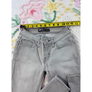 Levis Super Skinny Grey Denim‎ Jeans W24 L30 Mid Rise 11997-0214 thumbnail 4