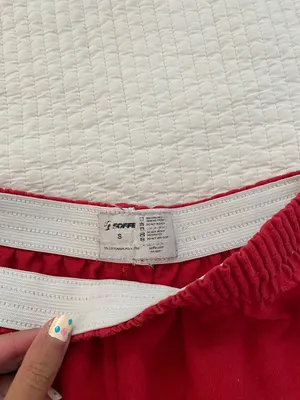 Red vintage y2k Soffe shorts thumbnail 2