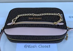 Powder Blush Chain Crossbody Bag thumbnail 3