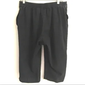 Alfred Dunner black pull-on grandma denim pants 10P‎ thumbnail 4
