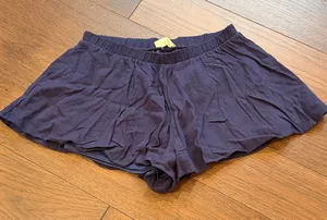 Altar’d State Blue Flowy Lined Lounge Shorts Small C3-029 thumbnail 1