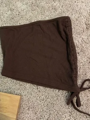 Princess Polly Leala Tube Top in Brown thumbnail 6