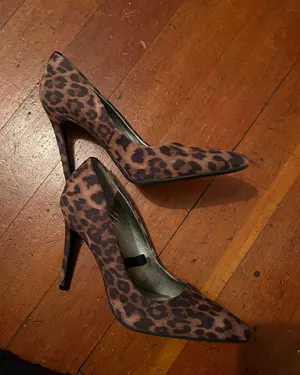 Sam&Libby Leopard Heels thumbnail 1