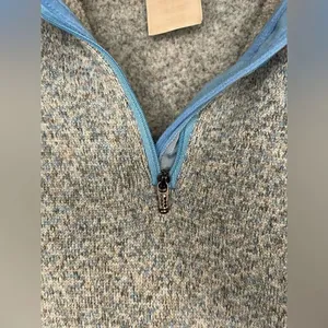 Women’s Blue Patagonia Jacket 1/4 Zip Pullover Size XS thumbnail 4