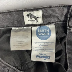 Wrangler High Rise Bold Bootcut Jeans Women's 12x30 Black Western Casual Y2K EUC thumbnail 11