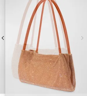 Staud Penny Crystal Mesh Shoulder Bag thumbnail 5