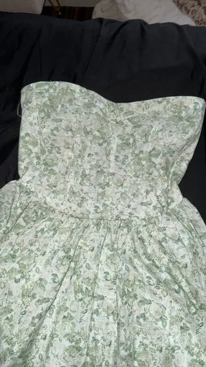 Green floral maxi dress thumbnail 2