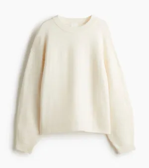 H&M Cream Knit Sweater thumbnail 2