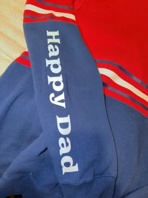 Happy dad crewneck Red Size L thumbnail 2