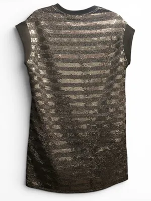 Veveret Sm Silver Sleeveless Dress or long shirt thumbnail 4
