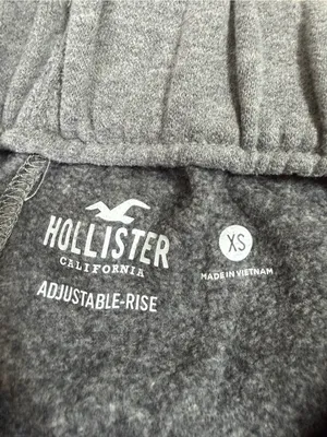 Hollister Gray Fleece Jogger Sweatpants NWOT thumbnail 3