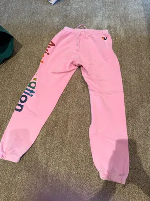 Aviator Nation Sweatpants Pink thumbnail 2