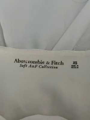 Abercrombie & Fitch White Seamless Cami Bodysuit thumbnail 4